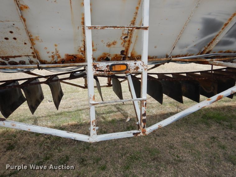 image for item DG5950 2000 Trinity Eagle Bridge live bottom trailer