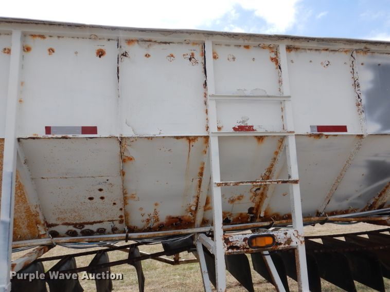 image for item DG5950 2000 Trinity Eagle Bridge live bottom trailer