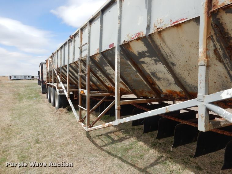image for item DG5950 2000 Trinity Eagle Bridge live bottom trailer