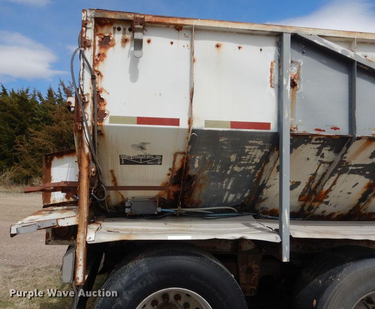 image for item DG5950 2000 Trinity Eagle Bridge live bottom trailer