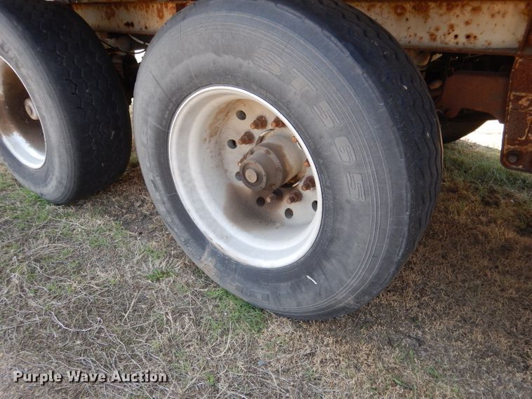 image for item DG5950 2000 Trinity Eagle Bridge live bottom trailer