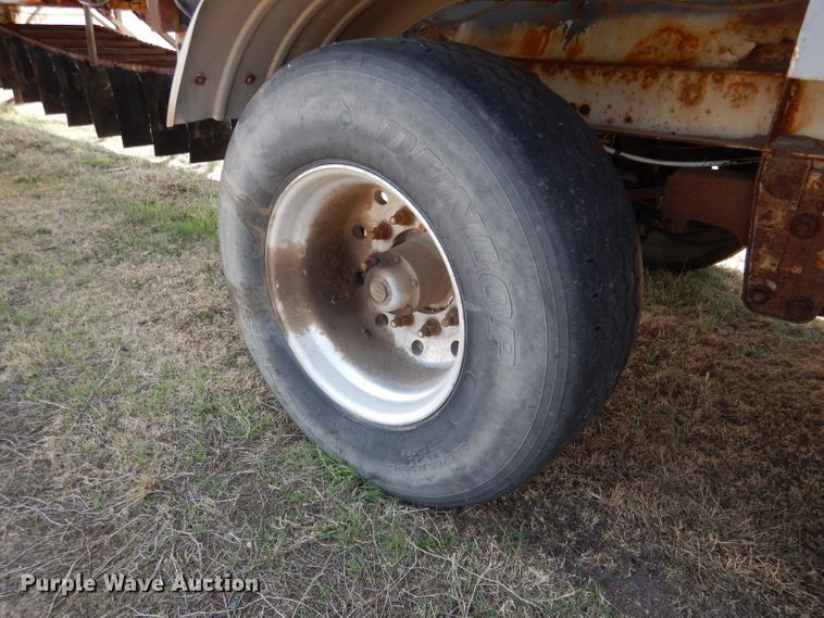 image for item DG5950 2000 Trinity Eagle Bridge live bottom trailer