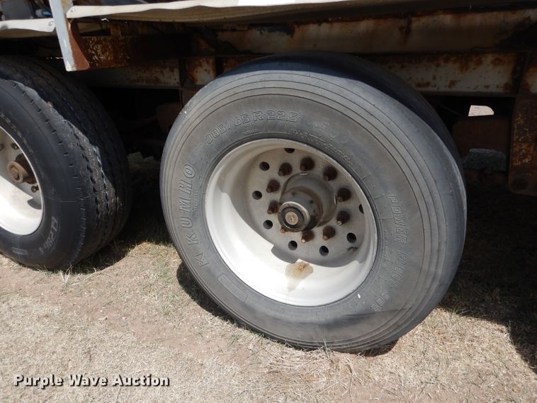 image for item DG5950 2000 Trinity Eagle Bridge live bottom trailer