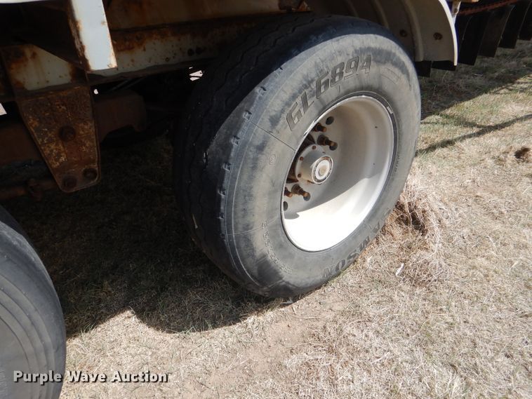 image for item DG5950 2000 Trinity Eagle Bridge live bottom trailer