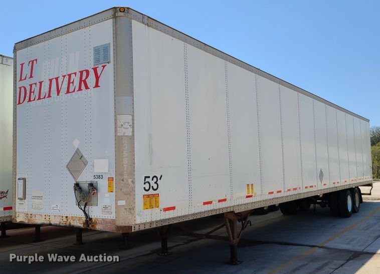 image for item DG7747 2000 Wabash dry van trailer
