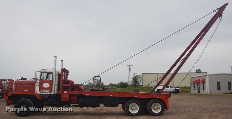 image for item DG8519 1981 Kenworth flatbed truck
