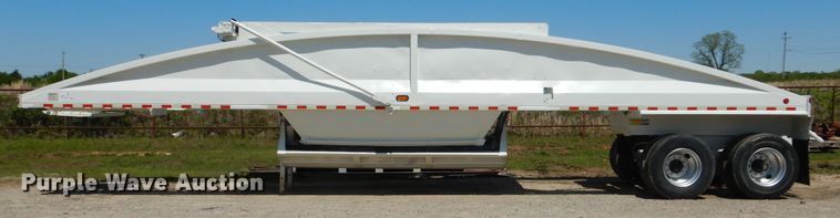 image for item DG8532 2005 Terex Load King 2066D-40-2 bottom dump trailer