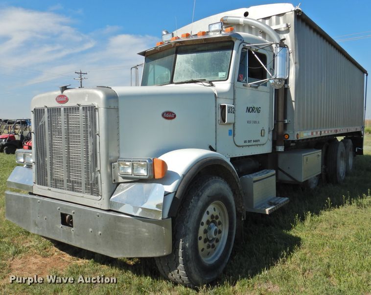 image for item DI0085 1992 Peterbilt 357 grain truck