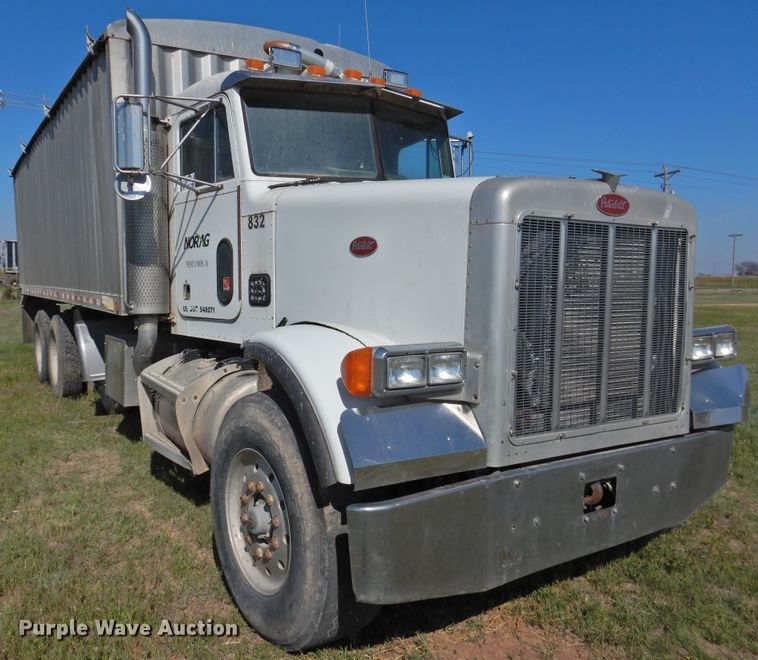 image for item DI0085 1992 Peterbilt 357 grain truck