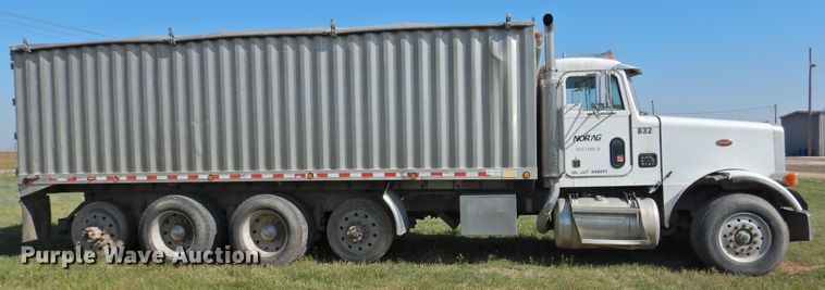 image for item DI0085 1992 Peterbilt 357 grain truck