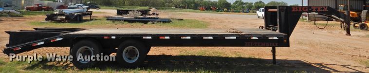 image for item DI0096 1997 Big Tex 20GN equipment trailer