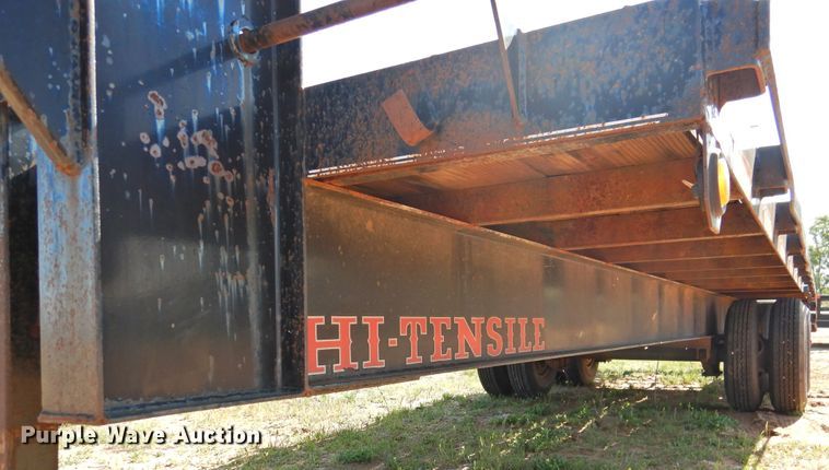 image for item DI0096 1997 Big Tex 20GN equipment trailer