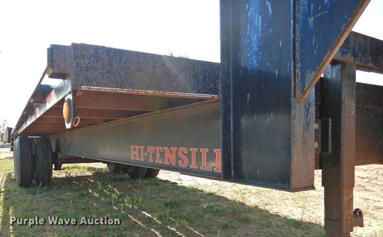 image for item DI0096 1997 Big Tex 20GN equipment trailer