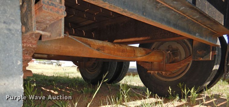 image for item DI0096 1997 Big Tex 20GN equipment trailer