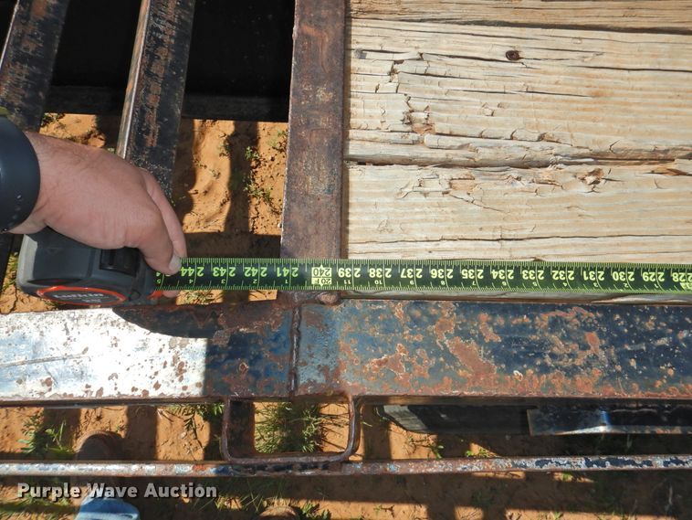 image for item DI0096 1997 Big Tex 20GN equipment trailer