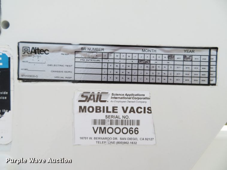 image for item DI2134 2003 International 4300 Crew Cab x-ray truck