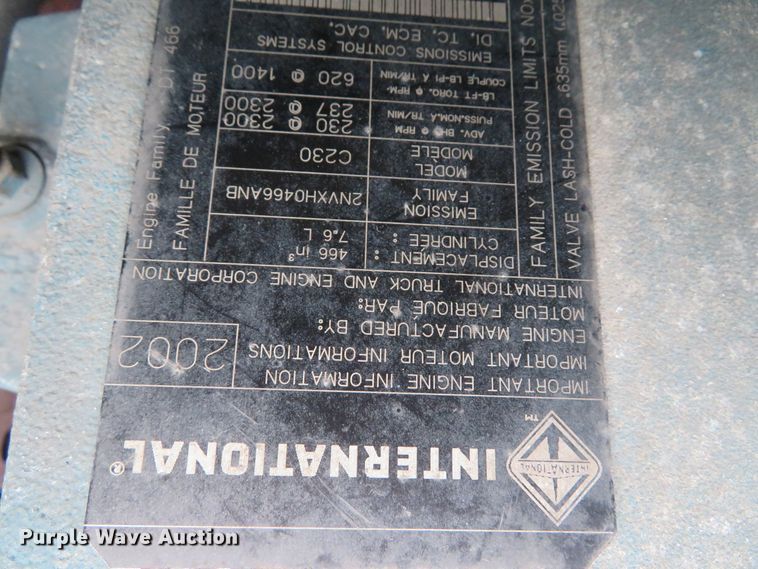 image for item DI2134 2003 International 4300 Crew Cab x-ray truck