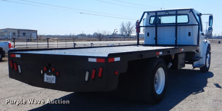 image for item GF9120 2010 Freightliner Business Class M2 flatbed truck