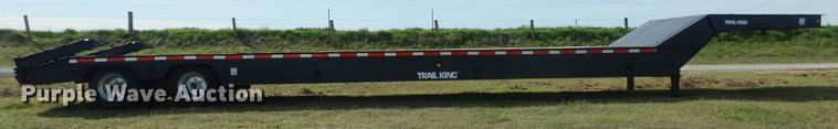 image for item GK9126 1989 Trail King TK70RGP-442 drop deck equipment trailer