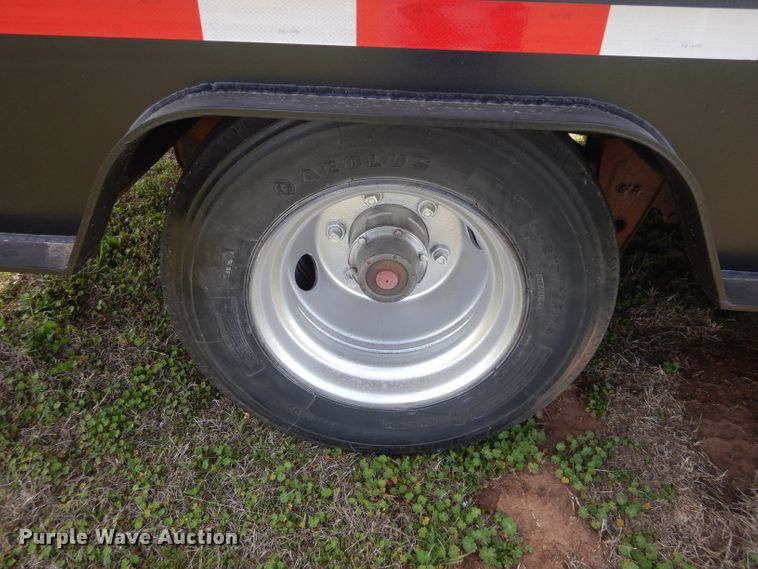 image for item GK9126 1989 Trail King TK70RGP-442 drop deck equipment trailer