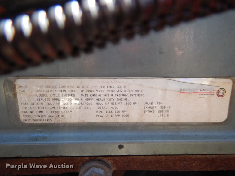 image for item GK9207 2007 Freightliner Columbia semi truck