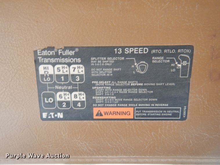 image for item GN9809 2006 Western Star 4900EX semi truck