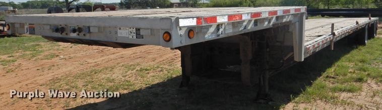 image for item GN9816 2007 Wilson CFD900 drop deck trailer