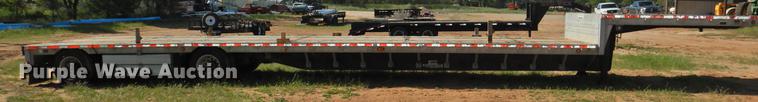 image for item GN9816 2007 Wilson CFD900 drop deck trailer