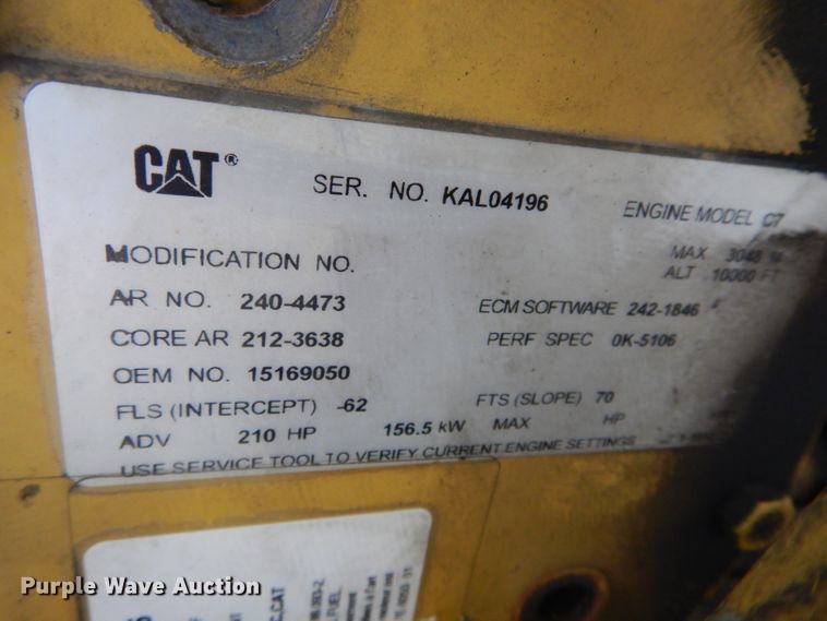 image for item GO9598 Caterpillar C7 six cylinder diesel engine