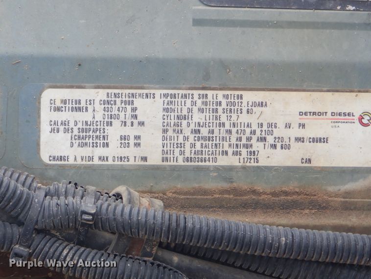 image for item GP9037 1998 Freightliner semi truck