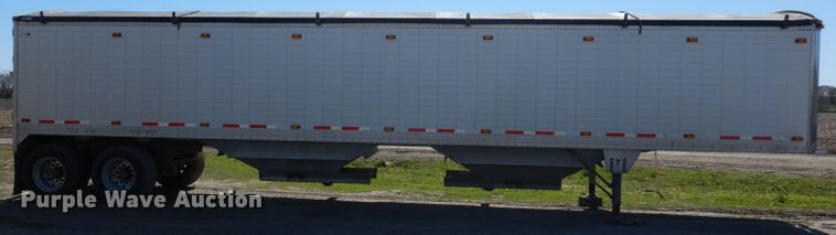 image for item GY9061 2009 Timpte double hopper bottom grain trailer