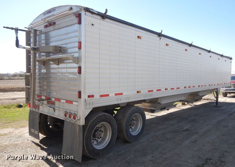 image for item GY9061 2009 Timpte double hopper bottom grain trailer