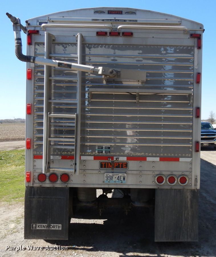 image for item GY9061 2009 Timpte double hopper bottom grain trailer