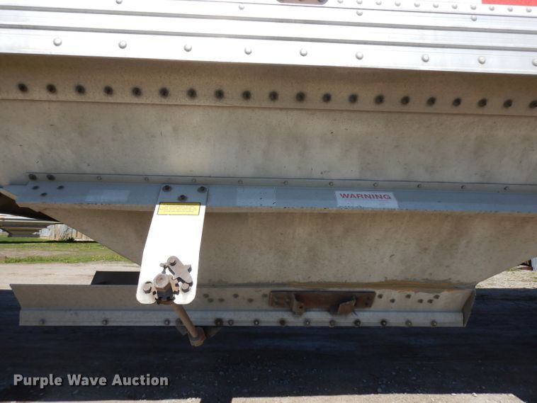 image for item GY9061 2009 Timpte double hopper bottom grain trailer