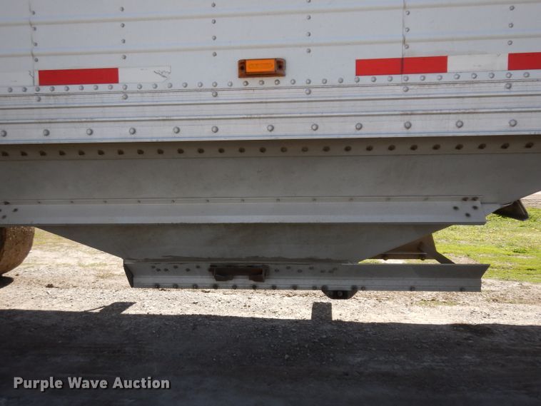 image for item GY9061 2009 Timpte double hopper bottom grain trailer