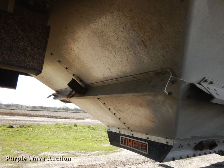 image for item GY9061 2009 Timpte double hopper bottom grain trailer