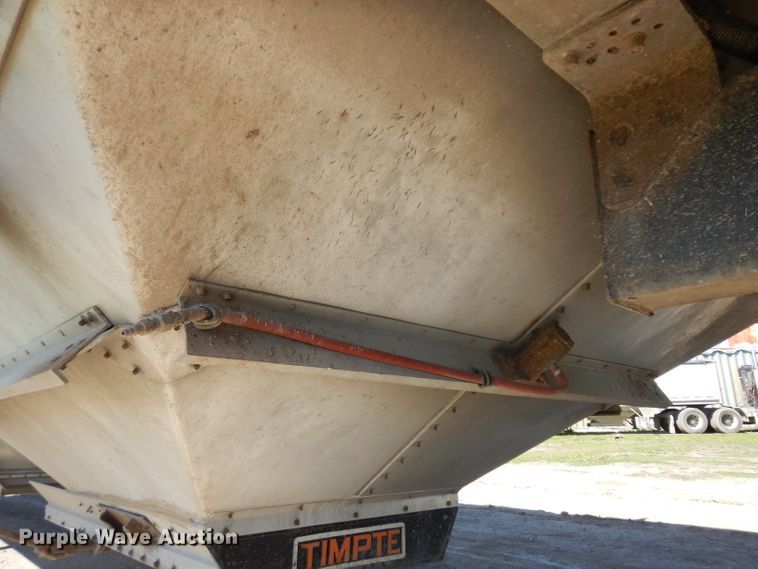 image for item GY9061 2009 Timpte double hopper bottom grain trailer
