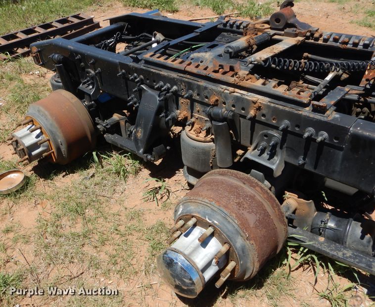 Tandem axle assembly in Weatherford, OK Item HA9049 sold Purple Wave