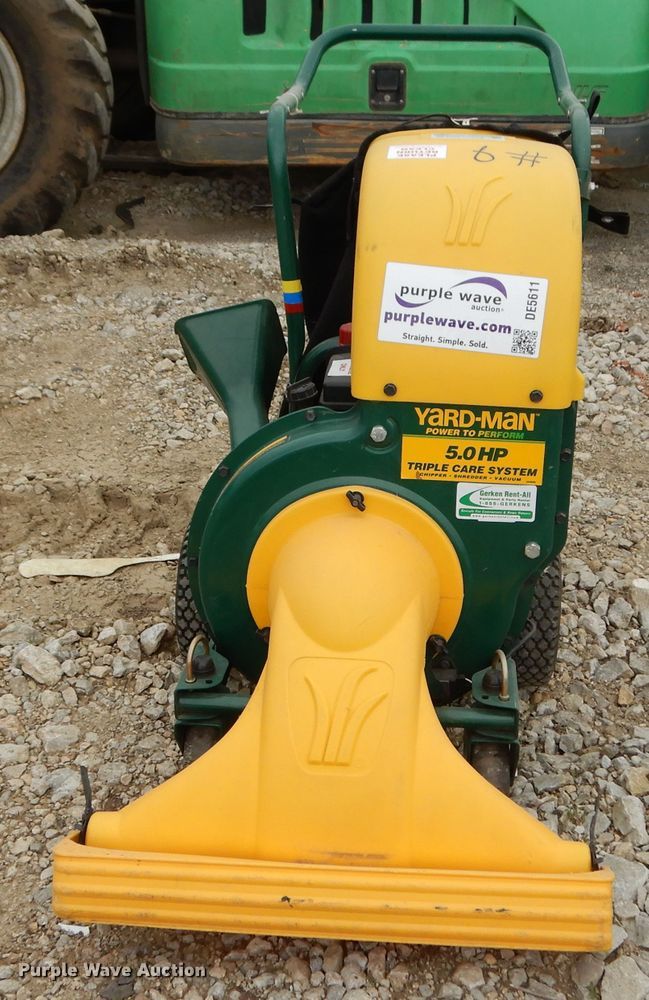 image for item DE5611 Yard Man 247-103A401 lawn vacuum