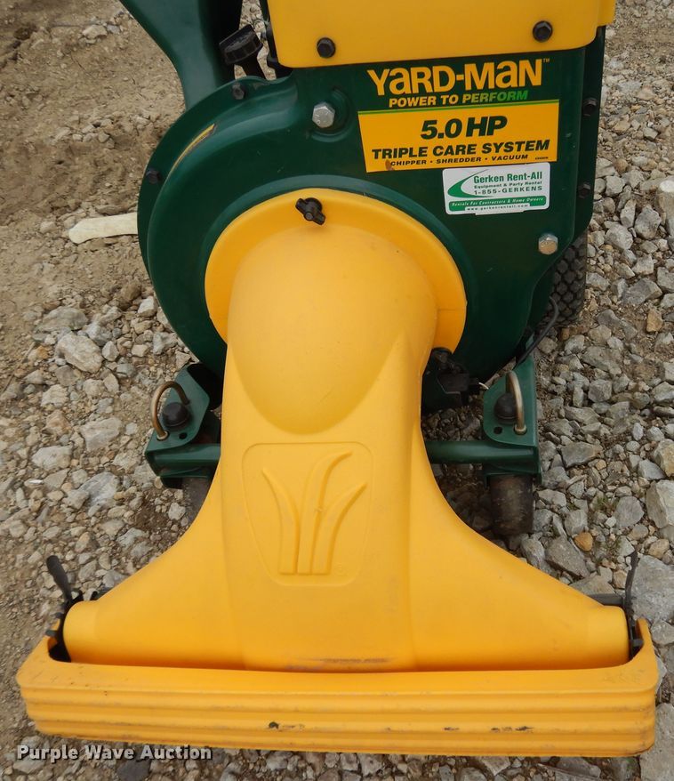 image for item DE5611 Yard Man 247-103A401 lawn vacuum