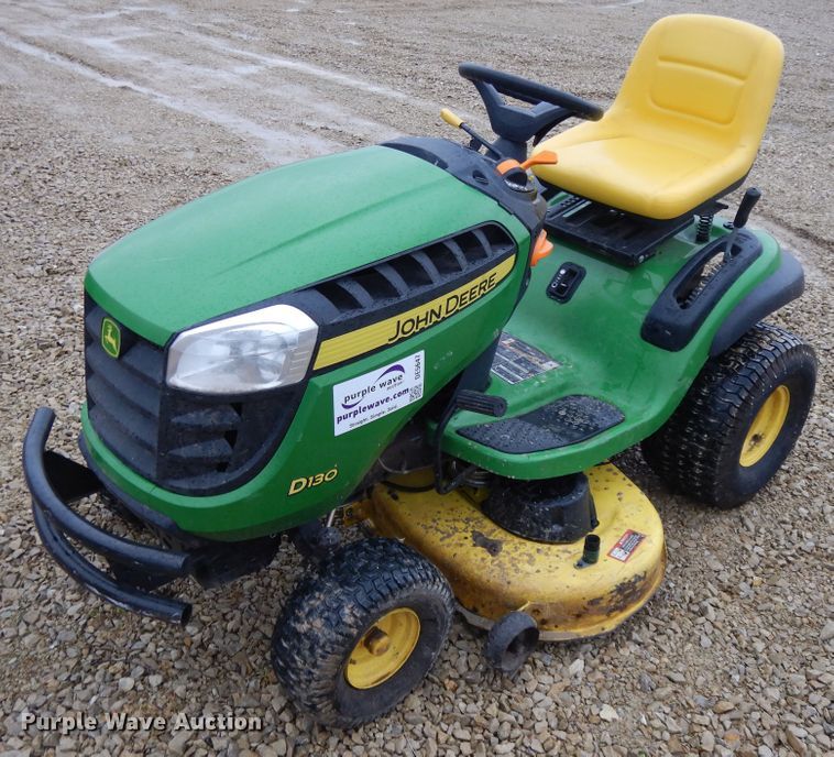 image for item DE5647 John Deere D130 lawn mower