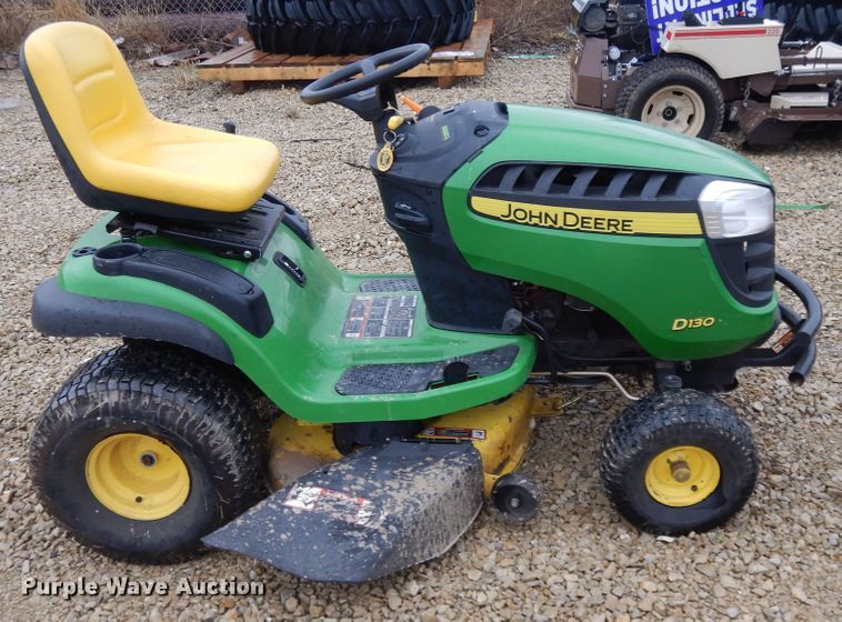 image for item DE5647 John Deere D130 lawn mower