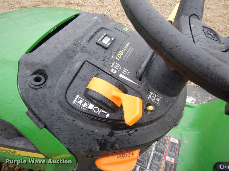 image for item DE5647 John Deere D130 lawn mower