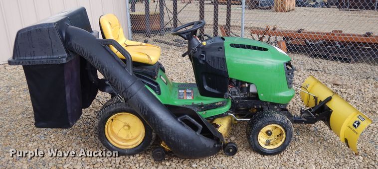 image for item DE5648 John Deere L120 lawn mower