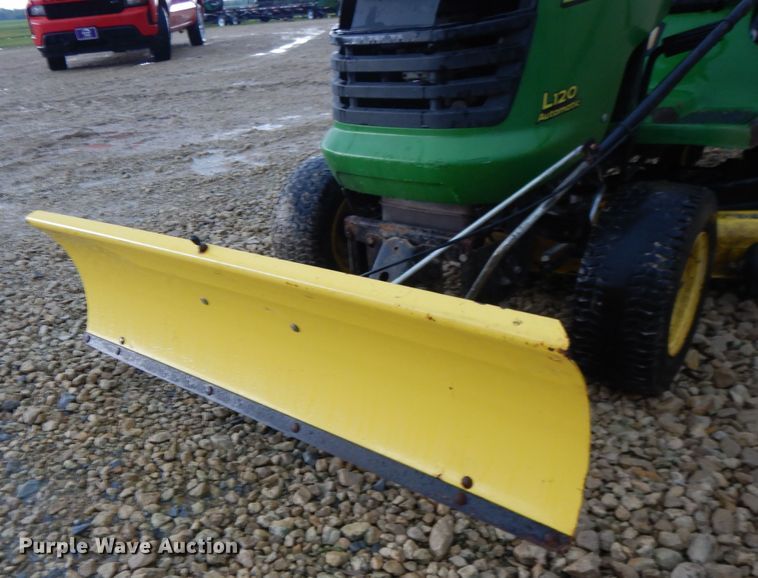image for item DE5648 John Deere L120 lawn mower