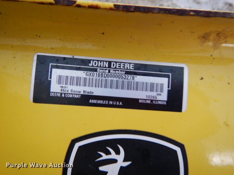 image for item DE5648 John Deere L120 lawn mower