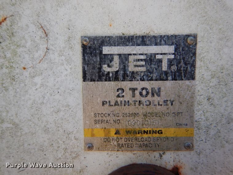 image for item DF3116 2001 PJ equipment trailer