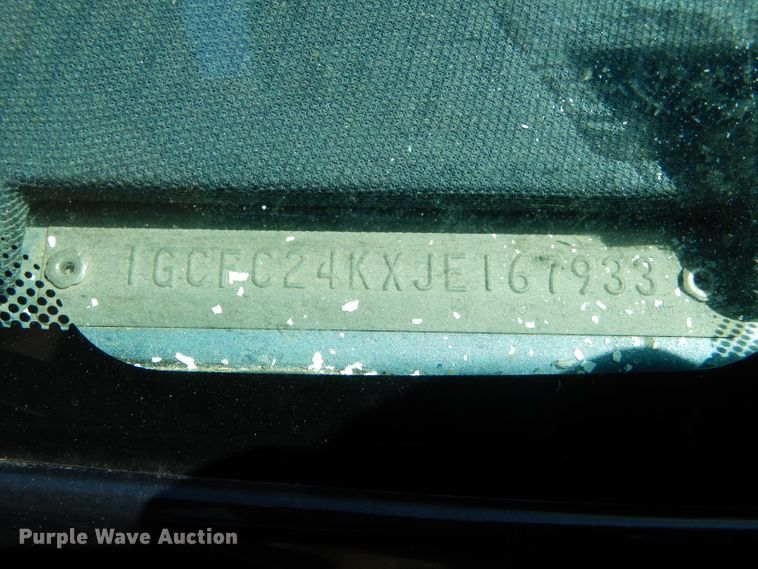 image for item DF3118 1988 Chevrolet C2500  pickup truck