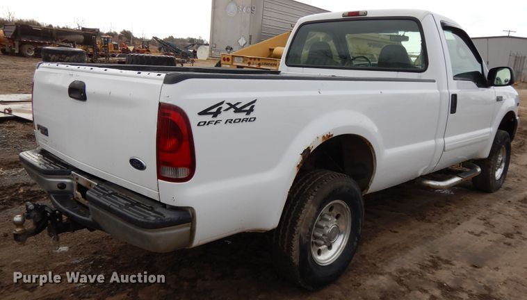 image for item DF6021 2002 Ford F250 Super Duty  pickup truck