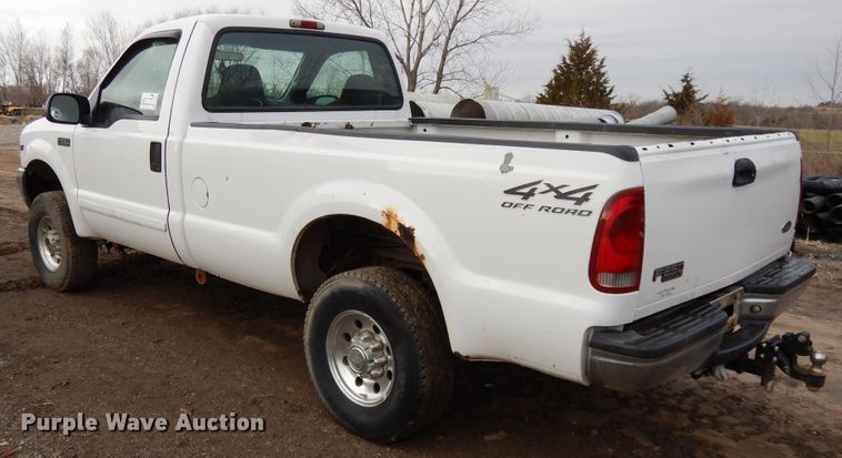 image for item DF6021 2002 Ford F250 Super Duty  pickup truck